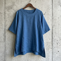 Leinentunika mittelblau