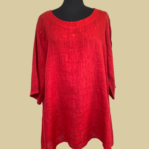 Leinentunika rot