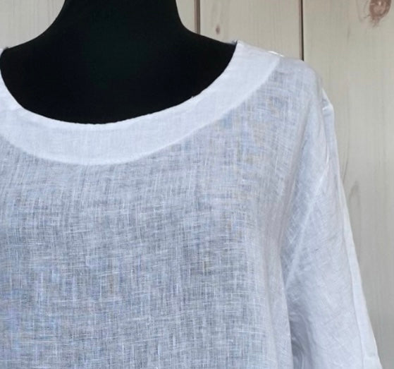 Leinentunika weiss