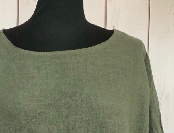 Tunikashirt uni olive