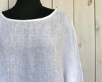 Tunikashirt uni weiß
