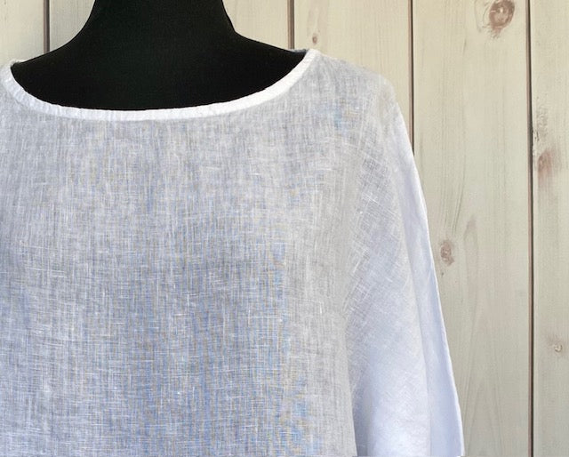 Tunikashirt uni weiß