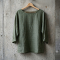 Tunikashirt uni olive