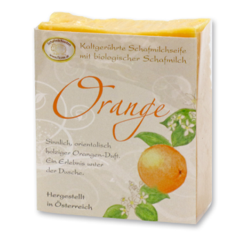 Schafmilchseife Orange