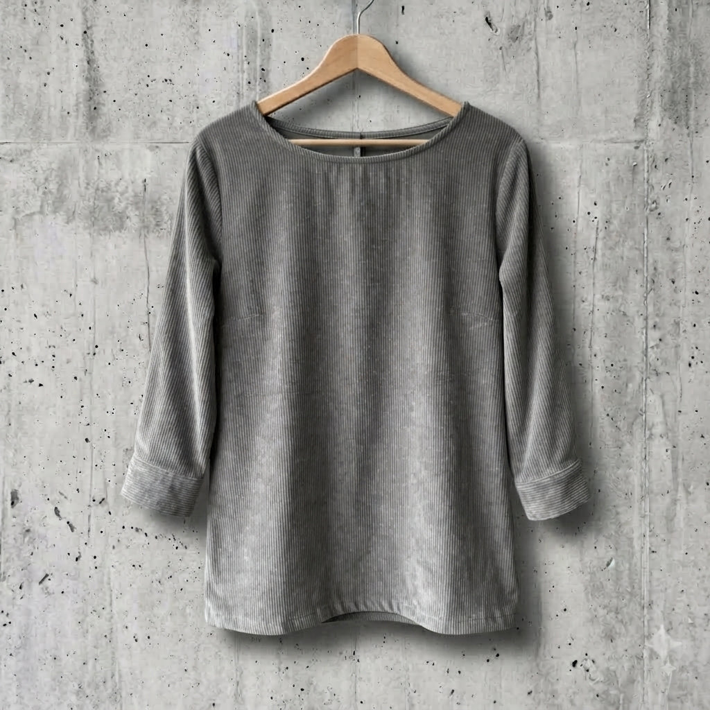 Tunikashirt Cord schilf